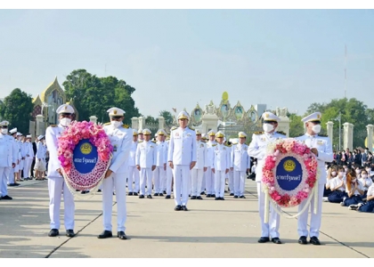 2023–10-23 泰国总理率内阁在朱拉隆功日敬献花圈